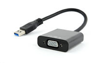 Adapter USB 3.0 male to VGA female, Cablexpert "AB-U3M-VGAF-01"
