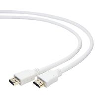 Cable HDMI to HDMI  3.0m  Cablexpert, male-male, V1.4, WHITE, CC-HDMI4-W-10