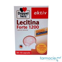 {'ro': 'Lecitina Forte 1200mg caps. N30+10 CADOU Doppelherz', 'ru': 'Lecitina Forte 1200mg caps. N30+10 CADOU Doppelherz'}