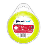 купить {'ro': 'Fir motocoasa stea Standard 2.4 mm (15 m) CELLFAST', 'ru': 'Леска для триммера звезда Standard 2.4 мм (15 м)  CELLFAST'} в Кишинёве