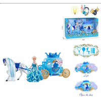 Păpușă ToyMall 004288 Caretă cu muzica si lumina