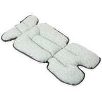 Accesorii pentru cărucior BabyJem 507 BABYJEM Saltea cu doua fete pentru carucior si scaun de masa Green Flower