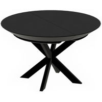 Masă Deco Nova Furnir Black Top+Black Leg