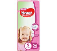 Подгузники Huggies Ultra Comfort Mega 5 Girl (12-22 kg) 56 шт