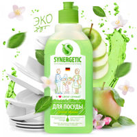 Средство для посуды SYNERGETIC яблоко 0,5л