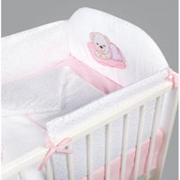 Детское постельное белье Klups C-6 H107 Постель Мишка розовая