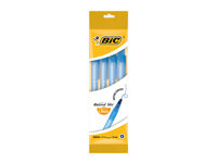 Набор ручек шариковых BIC Round Stic, 4шт, синие