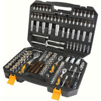 Set de unelte de mână Tolsen Set de 175 chei tubulare 1/2+1/4+3/8 (15146)