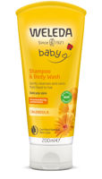 Sampon-lotiune pentru păr și corp Weleda Baby cu galbenele 200 ml