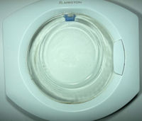 Люк в сборе для стиральной машины  C00116384, C00110133 Ariston Б/У