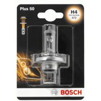 Автомобильная лампа Bosch H4 Plus 50 12V 60/55W P43t Blister (1987301040)