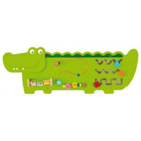 Головоломка Viga 50469 Busyboard (de perete) Crocodil