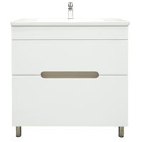 Шкаф под умывальник Bayro Etna под умыв. Argo 800 белый мат