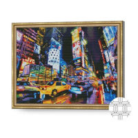 Картина по номерам Art Gallery QB204203 Mozaic cu diamante patrate 40x50cm Times Square