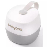 Suzetă BabyOno 0535/01 Container p/u biberon alb NaturaNursing