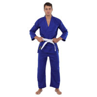 Одежда для спорта SUHS 12014 Kimono pt Judo albastru din coton m.180cm, 450g/m2 MA-0015/CO-7697