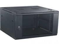 19"  9U Wall Mounted Corner cabinet, AV6409, 600x430x500