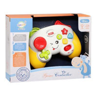 Jucărie New World QF366-035 Gamepad cu lumină și sunet, galben, 1200D