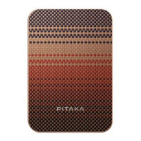 Аккумулятор внешний USB (Powerbank) Pitaka Qi2 Sunset (PBQ2402)
