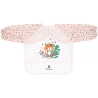 Bavețică Kikka Boo 31303030032 Baveta cu maneci lungi Savanna Pink