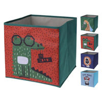 Короб для хранения Promstore 49674 Kids 30x30x30cm din textil pentru jucarii