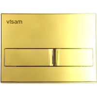 Кнопка смыва Visam 226-006 KARINA (золотистый глянцевый)