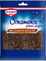 Ornamente fire aromate de ciocolată Dr. Oetker, 30g