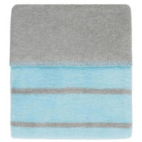 Комплект подушек и одеял Zaffiro WZ 75х100 Полосы голубой