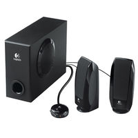 Logitech Z313, 2.1/25W RMS, Wired RC, Black