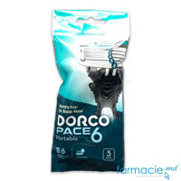 Dorco Pace 6 Razor portabil 6 lame N3