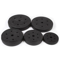 Гантель Arena блин для штанги 80117 пластик/цемент 2х7.5кг