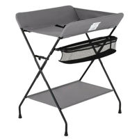 Accesoriu pentru înfășat Feedo 202206 Masuta pliabila pentru infasat si schimbat scutece Grey