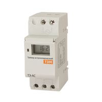 ТЭ-АС 16A 230V timer electronic pe sina DIN TDM