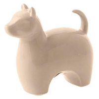 Декор Andrea Fontebasso 51523 Статуэтка Собака 14cm Beige, керамика