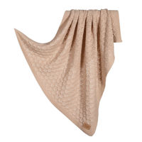 Покрывало хлопковое La Millou Tender Blanket Hazelnut