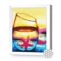 Картина по номерам Art Gallery JS24500 Mozaic cu diamante 20x30cm Steaua de mare