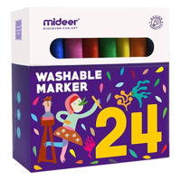 Set de creație Mideer MD4070 Set carioci lavabile, 24 culori