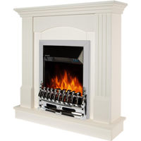 Камин электрический ArtFlame Nobira & Galileo silver, 950x920x240mm, Alb