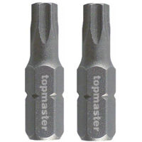 Набор головок, бит, насадок Topmaster 330358 биты torx 1/4 Т25, 2шт