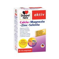 Doppelherz Ca+Mg+Zn+Se comp. N30+10 Cadou