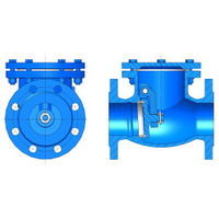 купить {'ro': 'Supapa fonta de retinere flanse cu clapeta D. 80 PN10 L=260 mm (8 gauri)  WATO', 'ru': 'Обратный клапан фланцевый флажковый D. 80 полнопроходной, чугунный PN10 L=260 мм (8 отверстий)  WATO'} в Кишинёве