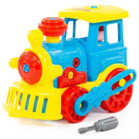 Конструктор Dolu 84842 locomotiva-constructor 48elem.