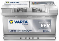 Автомобильный аккумулятор Varta 80AH 800A(EN) клемы 0 (315x175x190) S4 E11 EFB (Prof DP) (932080080K312)