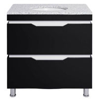 Шкаф под умывальник miscellaneous DOFINE 100 (GR 100) Negru NEW