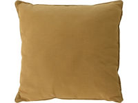 Pernă pentru canapea H&S, 45Х45cm, maro deschis, cu fermoar