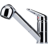 Смеситель кухонный Franke 115.0347.111 Novara Plus Duş jet dublu, crom