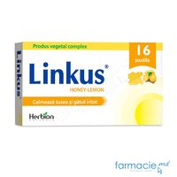 Линкас, таблетки N16 мед, лимон