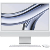 Компьютер моноблок Apple iMac 24" Retina 4.5K M3 8c/10g 512GB Silver MQRK3