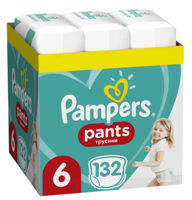 Подгузники-трусики Pampers Pants 6 BOX (15+ kg) 132 шт