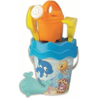 Игрушка для песочницы Androni 1334-FISH Набор для песка MULINO HAPPY FISH